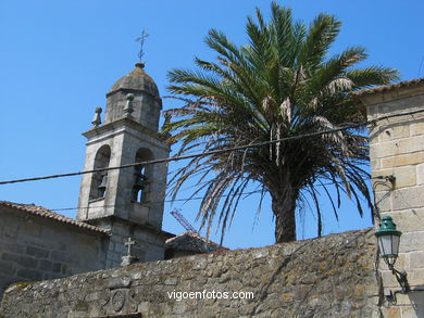 El casco hist�rico de Baiona. 