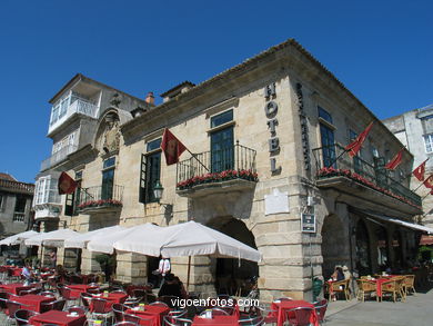 Casa del Dean Mendoza (s. XVIII) - Baiona. 