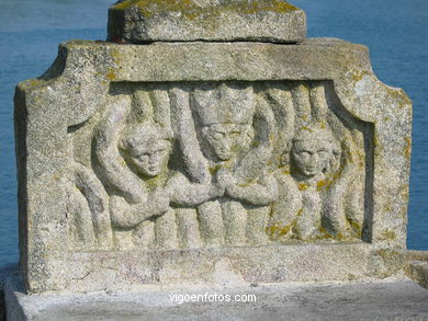 Puente del r�o Mi�or (Baiona). 