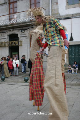 Puestos del Real Mercado de la Fiesta de la Arribada - Baiona.