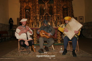 Puestos del Real Mercado de la Fiesta de la Arribada - Baiona.