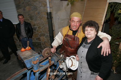Puestos del Real Mercado de la Fiesta de la Arribada - Baiona.