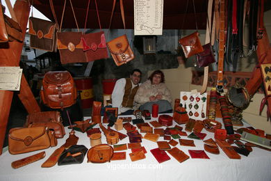 Puestos del Real Mercado de la Fiesta de la Arribada - Baiona.