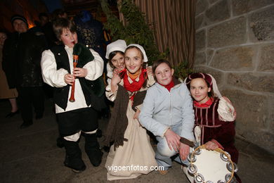 Puestos del Real Mercado de la Fiesta de la Arribada - Baiona.