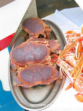 Marisco - Gastronom�a - Baiona. 