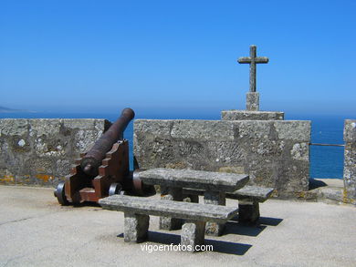 Bater�as de la Fortaleza de Monterreal - Baiona. 