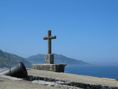 Bater�as de la Fortaleza de Monterreal - Baiona. 