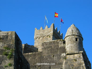 Recinto amurallado - Fortaleza de Monterreal - Baiona. 