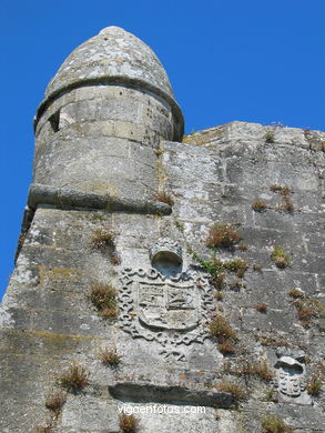 Recinto amurallado - Fortaleza de Monterreal - Baiona. 