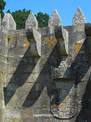 Recinto amurallado - Fortaleza de Monterreal - Baiona. 