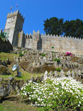 Recinto amurallado - Fortaleza de Monterreal - Baiona. 