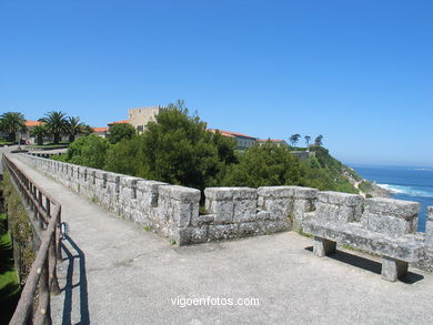 Recinto amurallado - Fortaleza de Monterreal - Baiona. 