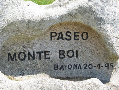 Paseo Monte Boi - Baiona. 