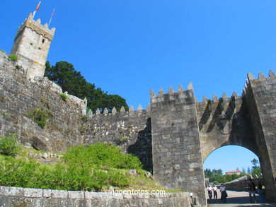 Puertas de la Fortaleza de Monterreal - Baiona. 