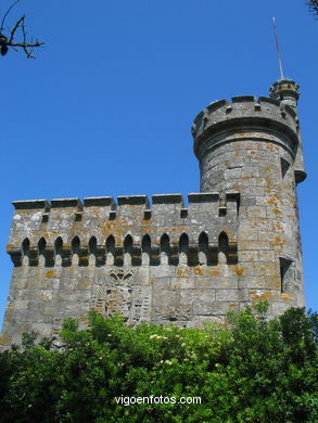 Torres de la Fortaleza de Monterreal - Baiona. 