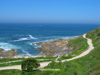 Vistas desde la  Fortaleza de Monterreal - Baiona. 