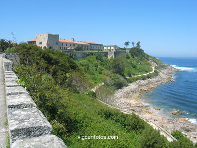 Vistas desde la  Fortaleza de Monterreal - Baiona. 