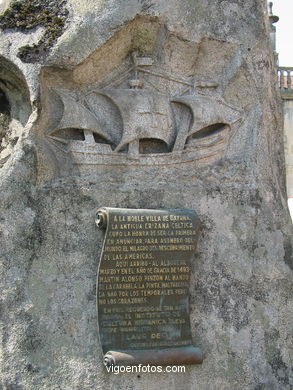 Monolito de la Arribada . 