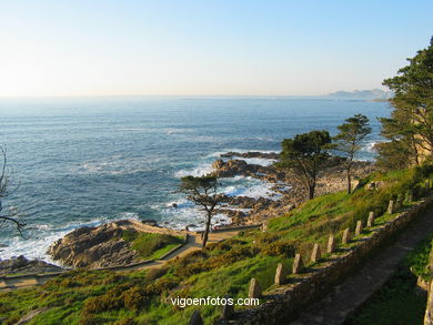 Paisajes de Baiona. 