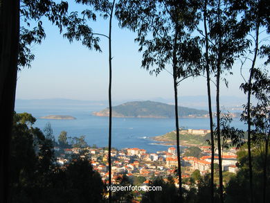 Paisajes de Baiona. 