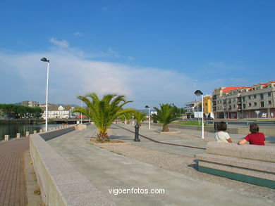 Paseo de las Marismas del Mi�or - Baiona. 