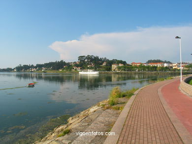 Paseo de las Marismas del Mi�or - Baiona. 