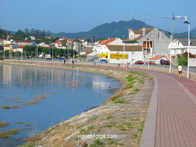 Paseo de las Marismas del Mi�or - Baiona. 