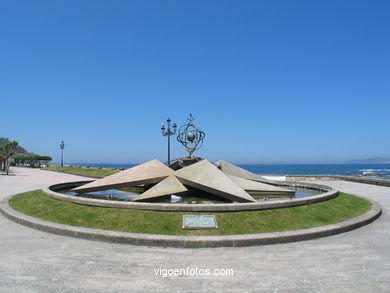 Paseo de Pinz�n - Baiona. 