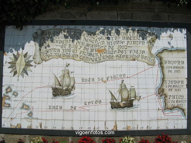 Paseo Ribeira - Baiona. 