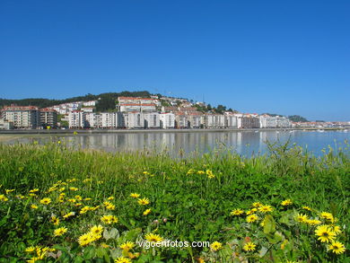 Zona de Santa Marta (Baiona). 