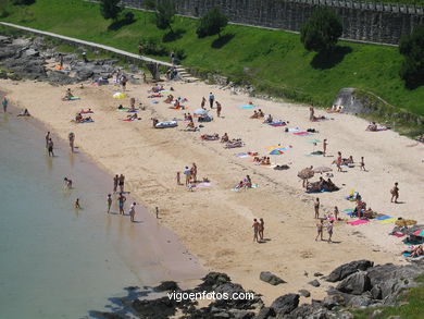 Playa de Barbeira (Baiona). 