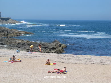 Playa Cuncheria (Baiona). 