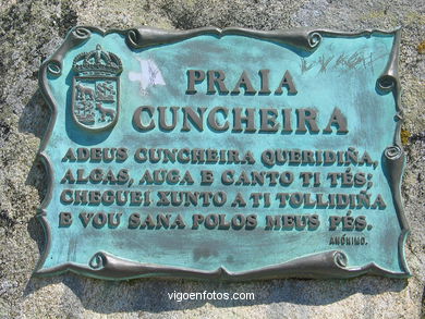 Playa Cuncheria (Baiona). 