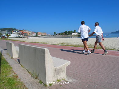 Playa Ladeira (Baiona). 