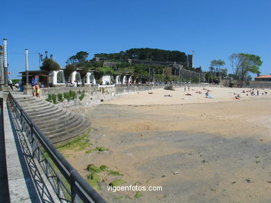 Playa Ribeira (Baiona). 