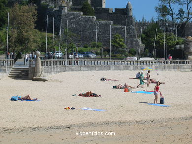 Playa Ribeira (Baiona). 