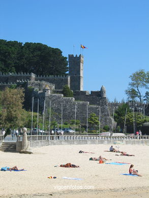 Playa Ribeira (Baiona). 
