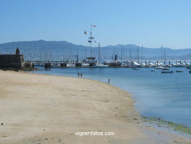 Playa Ribeira (Baiona). 