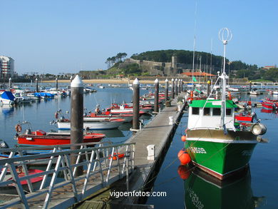 Puerto pesquero de Baiona. 
