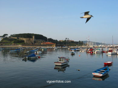 Puerto pesquero de Baiona. 