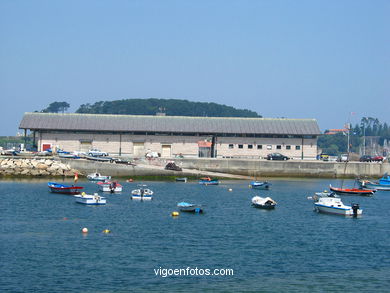 Puerto pesquero de Baiona. 