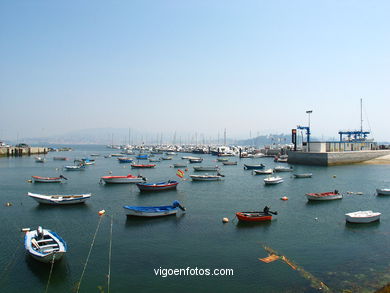 Puerto pesquero de Baiona. 