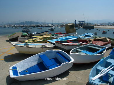 Puerto pesquero de Baiona. 