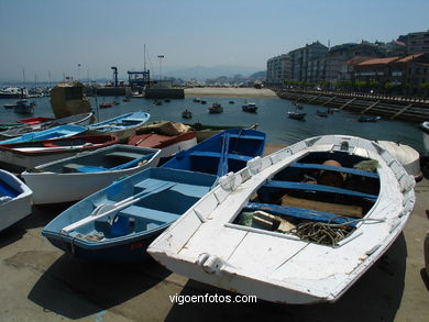 Puerto pesquero de Baiona. 