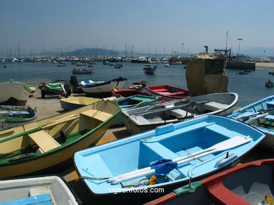 Puerto pesquero de Baiona. 