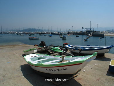Puerto pesquero de Baiona. 