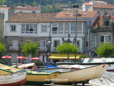 Puerto pesquero de Baiona. 