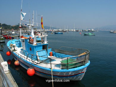 Puerto pesquero de Baiona. 