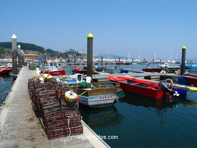 Puerto pesquero de Baiona. 