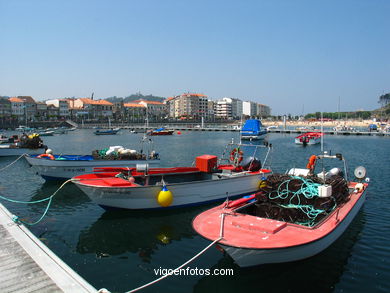 Puerto pesquero de Baiona. 